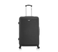bluestar - valise grand format abs brazilia 4 roues 75 cm - noir noir
