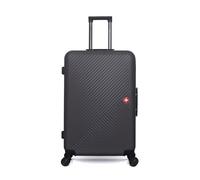 Valise Grand Format SPIEZ 4 Roues - noir - SWISS KOPPER 75x47x29cm
