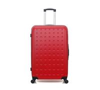 hero - valise grand format taurus 75 cm 4 roues - rouge rouge G