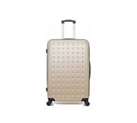 - valise grand format taurus 75 cm 4 roues - beige