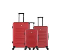 Valise grand format, valise weekend et valise cabine WIL - ROUGE - SWISS KOPPER 75x47x29cm