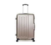 hero - valise grand format vesuvio 75 cm 4 roues - beige beige