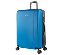 Valise De Voyage Rigide 4 Roues Trolley De Grande Taille XL 75 Cm En ABS. Résistante Et Légère. Poignée 2 Anses Et Cadenas. Étudiant Et Professionnel. 71170 Bleu