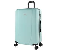 ITACA - Valise Grande Taille 23Kg Rigide Spacieuse XL pour Soute Avion Ultra Résistante avec Cadenas à Combinaison Idéale pour Voyages Longs Et Moyens Séjours., Vert Menthe