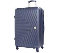 Valise grande taille Alistair - Collection Iron - 4 roues - ABS ultra résistant - Bleu