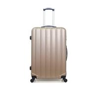 HERO - Valise Grand Format ABS HIMALAYA 75 cm 4 Roues Beige