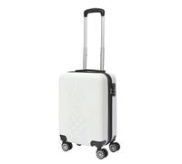 Valise - Jet Lag - Cabine - Embossée - Ananas - Blanche