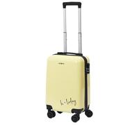 JET LAG - VO00091, Valise Cabine Jaune Holidays 28L, Valise Cabine VO00091 : Capacité 28L, Roues pivotantes 360°, Cadenas sécurisé à Code, Résistante aux Chocs et Rayures