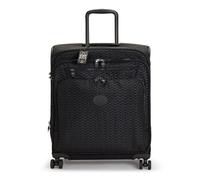 Kipling NEW YOURI SPIN M Spinner extensible de taille moyenne, vertical, Signature Emb (Noir)