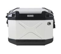 Valise latérale Alu Xplorer 30 argent gauche