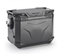 Valise Latérale Gauche, Givi OBKEV44BL, Trekker Outback Evo En Aluminium Noir