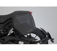 Valise latérale gauche + support URBAN ABS compatible avec INDIAN FTR 1200