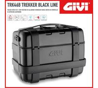 Valise Latérale GIVI TRK46B Trekker Black Line Monokey 46 Litres Pour Moto