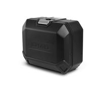 Valise laterale Shad TR36L Terra en aluminium noir gauche 36 litres