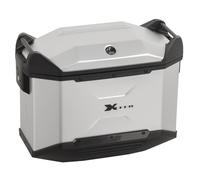 Hepco Becker Xceed 38l 610222 00 09 Left Side Case Argenté