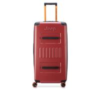 Delsey Valise à roulettes Jeep Soute Trunk Extensible Chili Pepper XL 80 cm