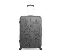 luggage - valise grand format nais 75 cm 4 roues - gris fonce