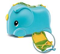 Valise Moltó Smiler + Accessoires - Bleu