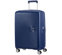 Valise Moyenne - American Tourister - Soundbox Exp Spinner - Bleu NAVY - 4 Roulettes - ABS