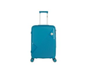 - valise moyenne cassiopee - bleu paon