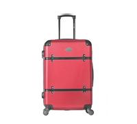 GERARD PASQUIER - Valise Weekend ABS MARGUERITE 4 Roulettes 65 cm Rouge