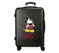 Valise moyenne rigide 68cm Have a good day Mickey Noire