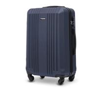 WINGS Lot de 3 Bagues KESTREL ABS+ Serrure à Combinaison 4 Roues 360° Léger Voyage Complet S M L, Bleu, M, Mallette