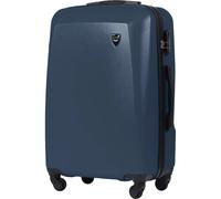 Wings Valise Rigide | Valise de Voyage Légère Trolley | Valise à roulettes Rigide avec Serrure et Roulettes, Jaune, 75.5x48x30, Valise