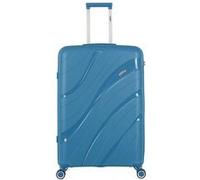 Valise l persee - bleu paon