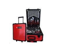 Valise outil, 254ALC, coffret de garagiste, mécanicien de 254 pièces, pinces, tournevis, clés, scie, marteau