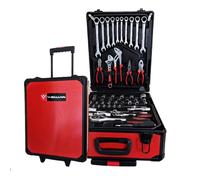 Valise outil, WIdmann 254ALC, coffret de garagiste, mécanicien de 254 pièces, pinces, tournevis, clés, scie, marteau