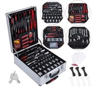 Valise outils et accessoires malette en aluminium avec roulettes 899 pièces HobbyTech