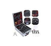 Coffret multi-outils Hobby Tech Valise outils et accessoires malette en aluminium avec roulettes 999 pièces HobbyTech