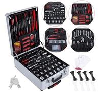 Valise outils et accessoires malette en aluminium avec roulettes 999 pièces HobbyTech