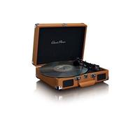 Lenco TT-10 Tourne-disque entraîné par courroie Noir, Marron, Acier inoxydable Automatique