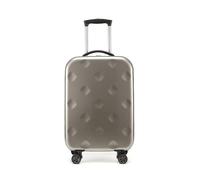 Valise Pliable De 20 Pouces, Ultra Légère 2,22 Kg, Capacité De 45 L, Valises À roulettes pour Femmes Et Hommes, Valises De Voyage pour Week-End avec roulettes Silencieuses, Bagages Pliables(Brown)