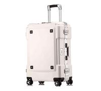 Valise portable des valises extensibles à bagages à double roue épaisses à grande capacité à grande capacité Suises de coque dure avec des roues Légèrement transport sur les bagages lisses à utiliser