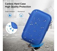 Valise Pour Appareil Photo Numérique Robuste Et Étanche Kodak Pixpro Wpz2, Sac Photo Sous - Marin, Poche En Maille Pour Câble Usb, Bleu[Z4168]