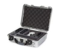 Valise pour drone Nanuk 910 DJI Mavic Mini Fly More Argenté 363x282x120 mm