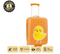 Valise pour enfants de marque européenne, style français, 48 x 34 x 19 cm, matériau PC de qualité, résistant à l'usure, style scolaire, forme animale simple et mignonne, garantie 1 an, nouveau nécessa
