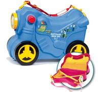 Valise pour enfants - MOLTO - Smiler Deluxe - Rigide - Roller - Bleu