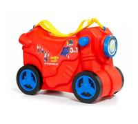 Valise pour enfants - Molto - Smiler - Rouge - Valise, autoportée et luge