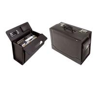 Alassio Mallette cuir 45 cm compartiment portable schwarz (45042)