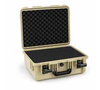 Valise Protection Caméra Drone Étanche , Beige , Beige , 465*360*125mm | Insert en mousse | résistant à la poussière - valve d'équilibrage pression, pour - pour la photographie