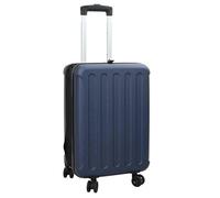 Valise rectangulaire moderne - vidaXL - 34x23x55,5 cm - Bleu foncé - Plastic ABS - Rangement ample