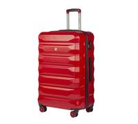 Valise rigide 4 roues 75cm Nice - BEMON - Rouge - ABS - TSA - 94/104 L