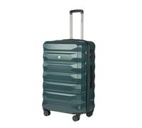 Valise rigide 4 roues Bemon Nice 65cm - Vert - Extensible - Serrure TSA