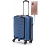 Valise Rigide ALPINI INOVA-2.0 22"" (55cm) Garantie 2 Ans Compartiment PC et Tablette Port USB (CABINE) - 40L - 55x40x20cm 2,7kg