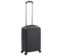 Valise Rigide Bleu ABS Voyage Trolley Bagage à Main Vacances Cabine vidaXL