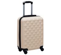 Valise Rigide Bleu ABS Voyage Trolley Bagage à Main Vacances Cabine vidaXL